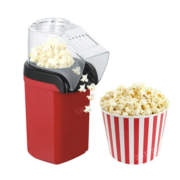 Mini Household Eletric Popcorn Maker Silicone Popcorn Machine Hot Air Automatic Popper Snacks Gift For Kids Children