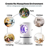 Mosquito Killer Round Lamp USB Mosquito Repellent LED Anti-Mosquito UV Electric Mosquito Trap Outdoor Insect Killer